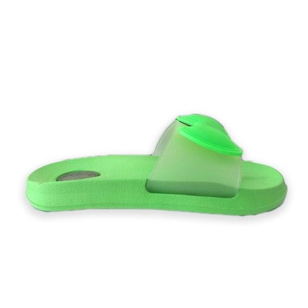 Defa 1135 Fiyonklu Yeşil Kadın Havuz/Deniz Terlik