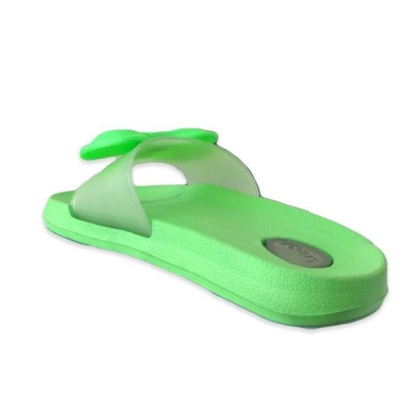Defa 1135 Fiyonklu Yeşil Kadın Havuz/Deniz Terlik