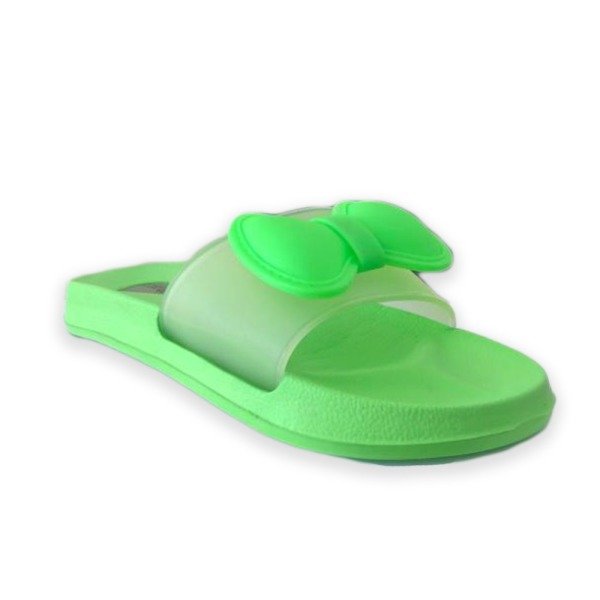 Defa 1135 Fiyonklu Yeşil Kadın Havuz/Deniz Terlik