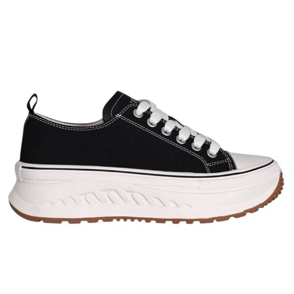 Lufian Shay Siyah Kadın Sneaker
