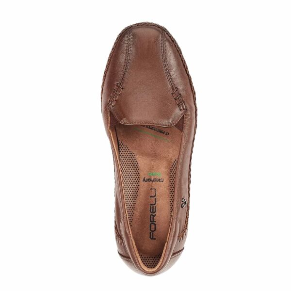 Forelli 51306 Marla-G Taba Kadın Comfort Deri Ayakkabı