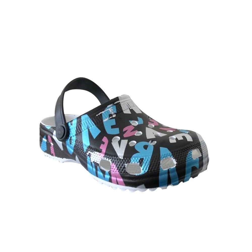 Lacivert Kadın Hastane Sabo Terlik Sandalet