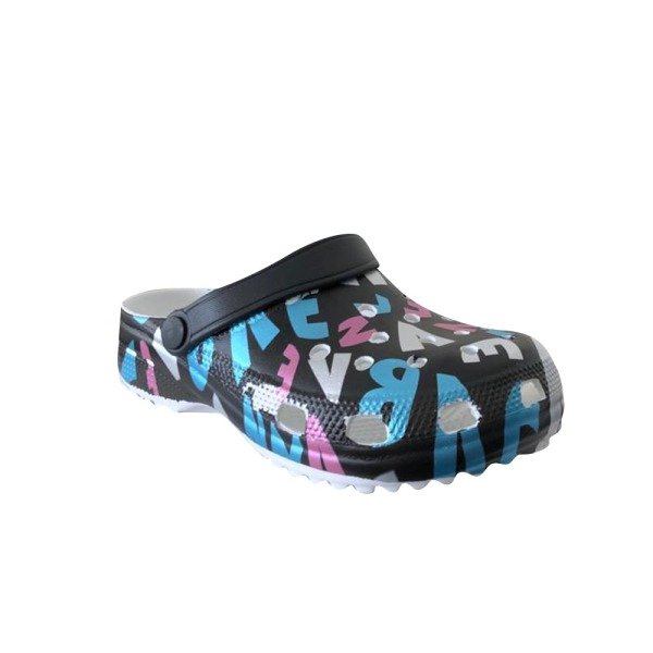 Lacivert Kadın Hastane Sabo Terlik Sandalet