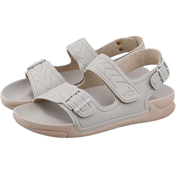 Ceyo 1200-4 Krem Erkek Anatomik Sandalet