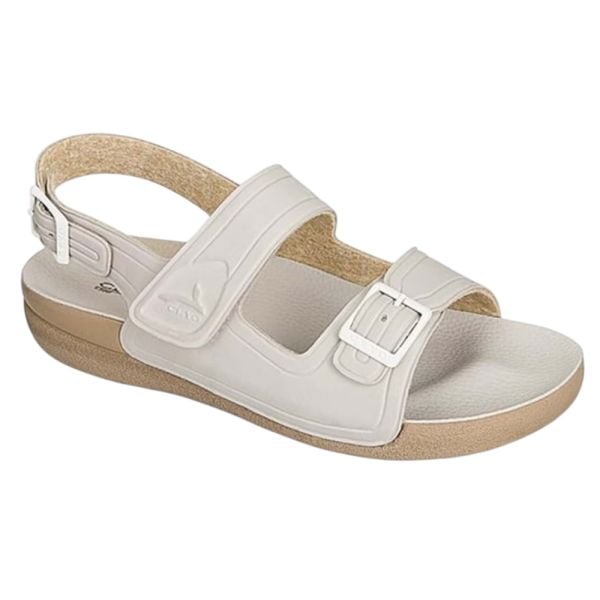 Ceyo 1200-4 Krem Erkek Anatomik Sandalet