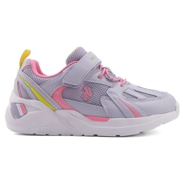 U.S Polo Assn Akita JR 4FX Lila Çocuk Spor Ayakkabı