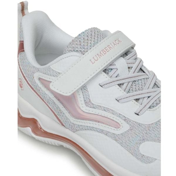 Lumberjack Vittoria 4FX Beyaz Çocuk Spor Ayakkabı