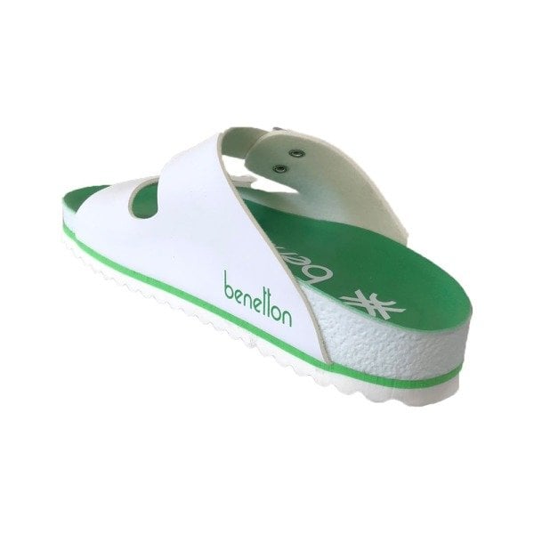 Benetton BN-1084 Yeşil Kadın Günlük Terlik
