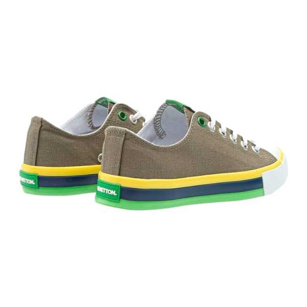 Benetton BN-30176 Haki Kadın Spor Ayakkabı