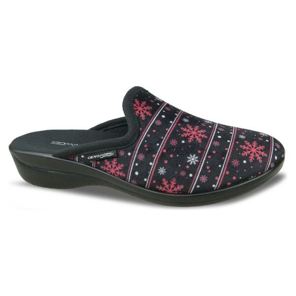 Ceyo Ramona-15 Siyah Kadın Ev İçi Terlik