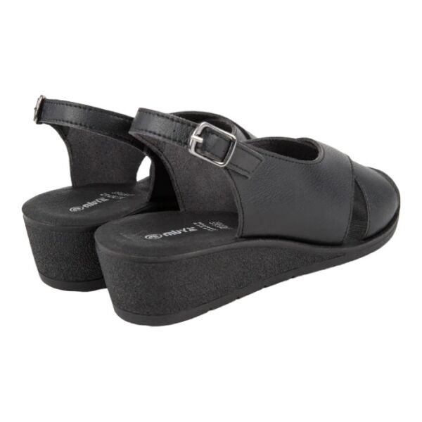 Muya 31028 Vienza Siyah Kadın Anatomik Sandalet
