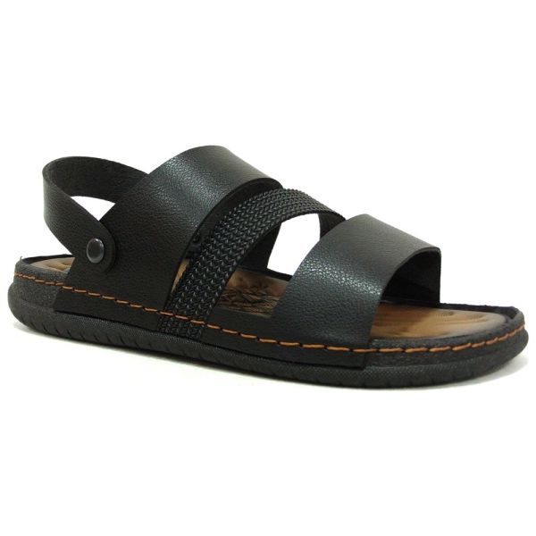 Gezer 11651 Siyah Erkek Anatomik Terlik Sandalet