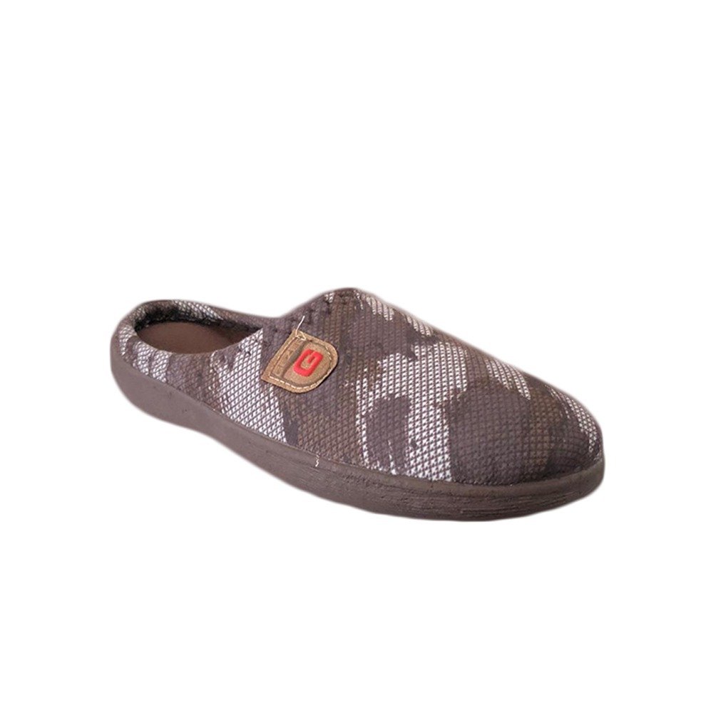 Gezer 13496 Kahve Erkek Kışlık Ev İçi Terlik