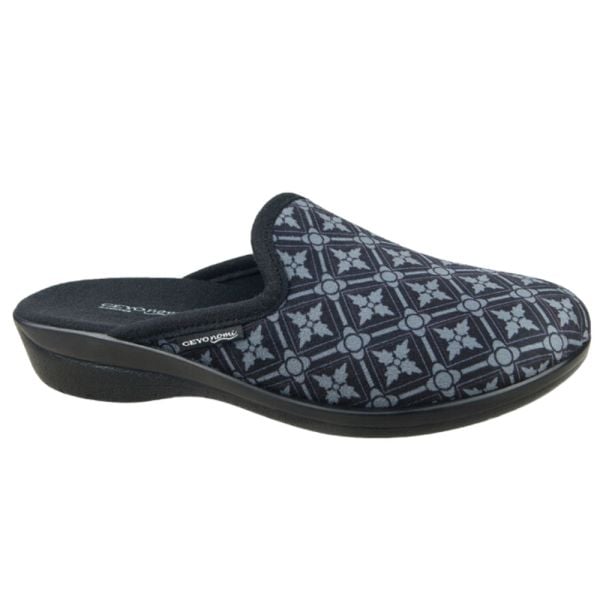 Ceyo Ramona-13 Siyah Kadın Ev İçi Terlik