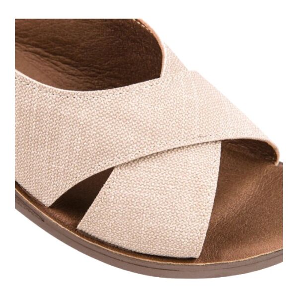 Muya 31028 Vienza Krem Kadın Anatomik Sandalet