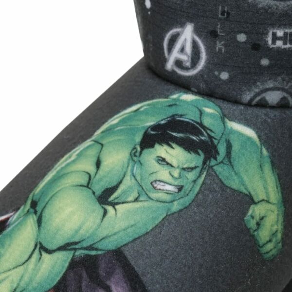 Avengers Dosta 2PR Gri Çocuk Panduf Ev Botu