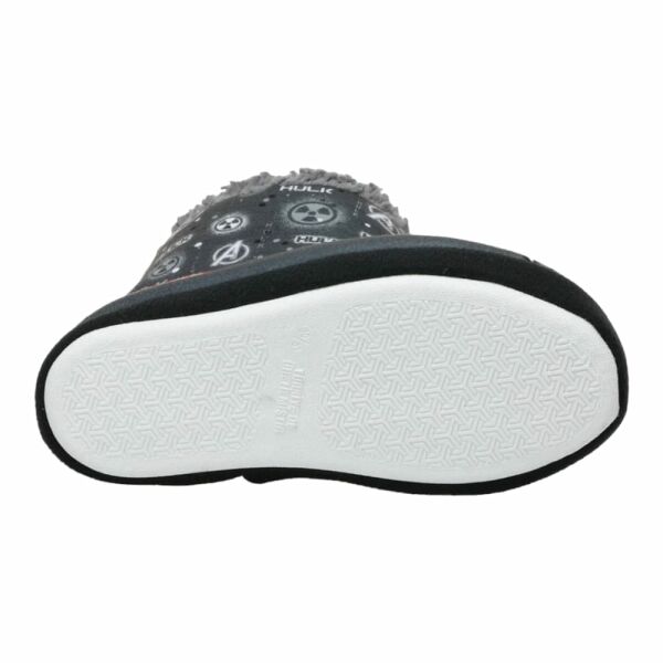 Avengers Dosta 2PR Gri Çocuk Panduf Ev Botu