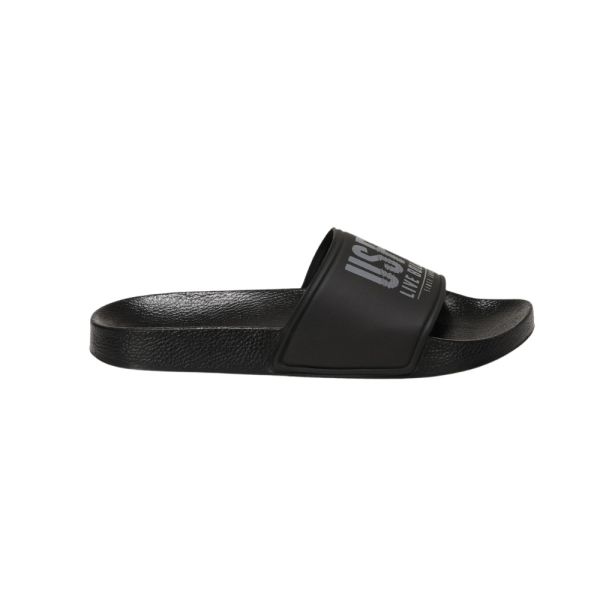 U.S Polo Assn Gusty 3FX Siyah Erkek Plaj Terlik
