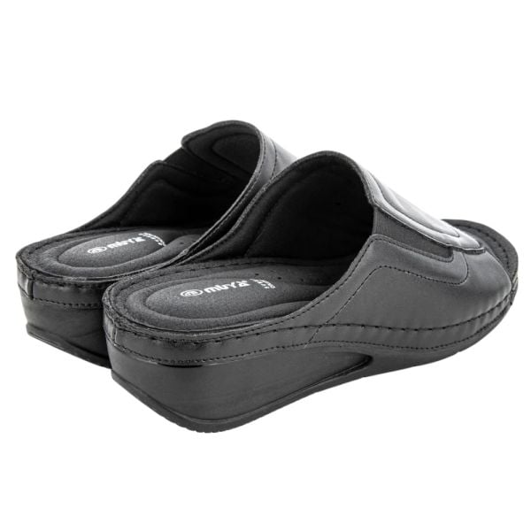 Muya 34217 Eroso Siyah Kadın Anatomik Terlik