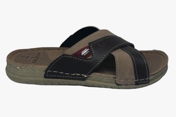 Gezer 11474.01 Toprak Erkek Günlük Ortopedik Terlik