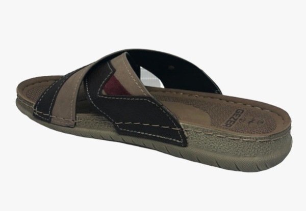 Gezer 11474.01 Toprak Erkek Günlük Ortopedik Terlik