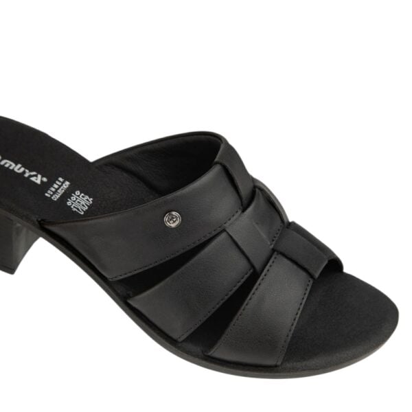 Muya 36006 Bolisimo Siyah Kadın Topuklu Terlik