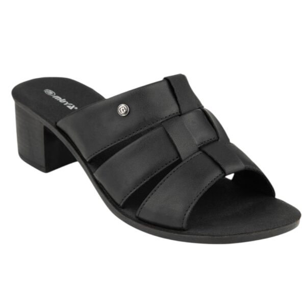 Muya 36006 Bolisimo Siyah Kadın Topuklu Terlik