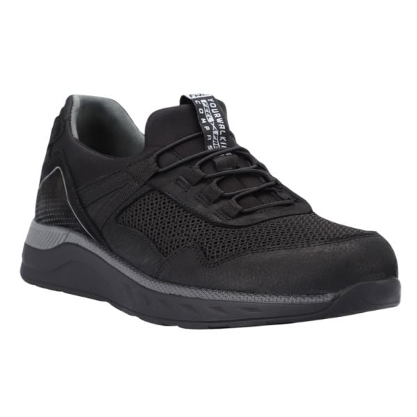 Forelli 46002-G Cedric Siyah Nubuk Erkek Comfort Ayakkabı