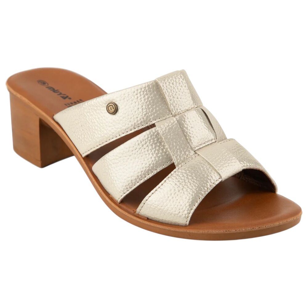 Muya 36006 Bolisimo Altın Kadın Topuklu Terlik