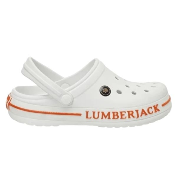 Lumberjack Devon 5FX Beyaz Kadın Sabo Terlik