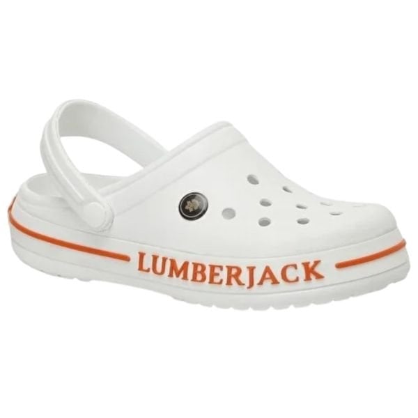 Lumberjack Devon 5FX Beyaz Kadın Sabo Terlik