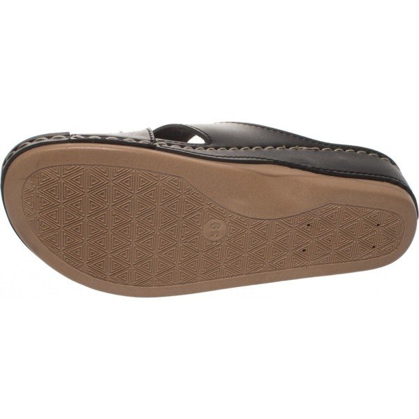 Gezer 11259 Siyah Kadın Günlük Masaj Taban Terlik