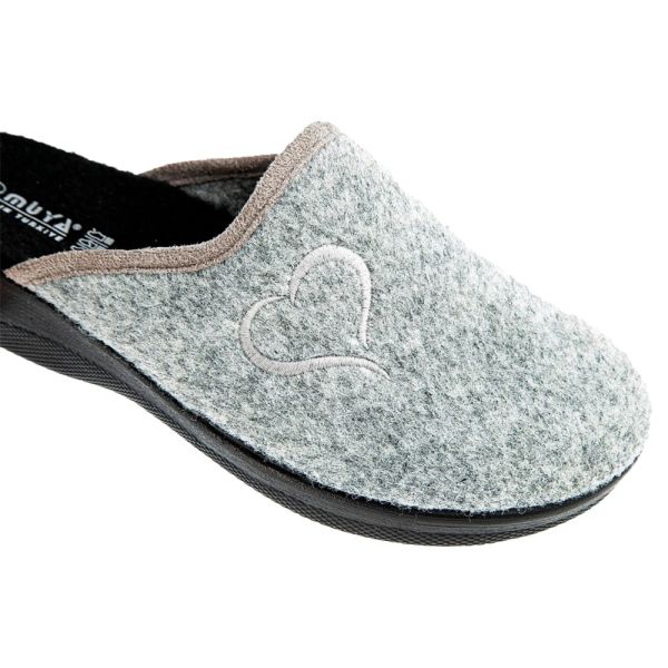 Muya 32922 Mochi Gri Kadın Ev İçi Terlik