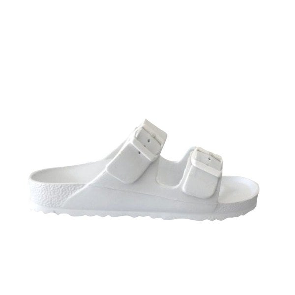 Esem 212 Beyaz Erkek Tokalı Havuz/Deniz Terlik