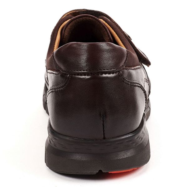 Forelli 29445-G Iris Kahve Kadın Comfort Deri Ayakkabı