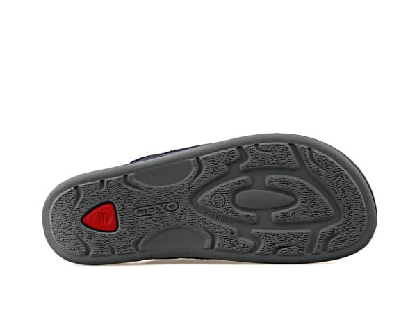 Ceyo 9844 Flex-1 Siyah Kadın Anatomik Jel Taban Sabo Terlik