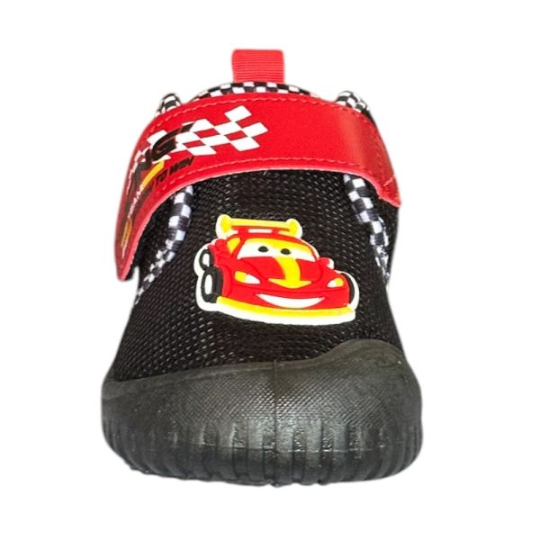 Gezer 3449.00 Siyah/Kırmızı Çocuk Kreş Yazlık Ev Ayakkabısı