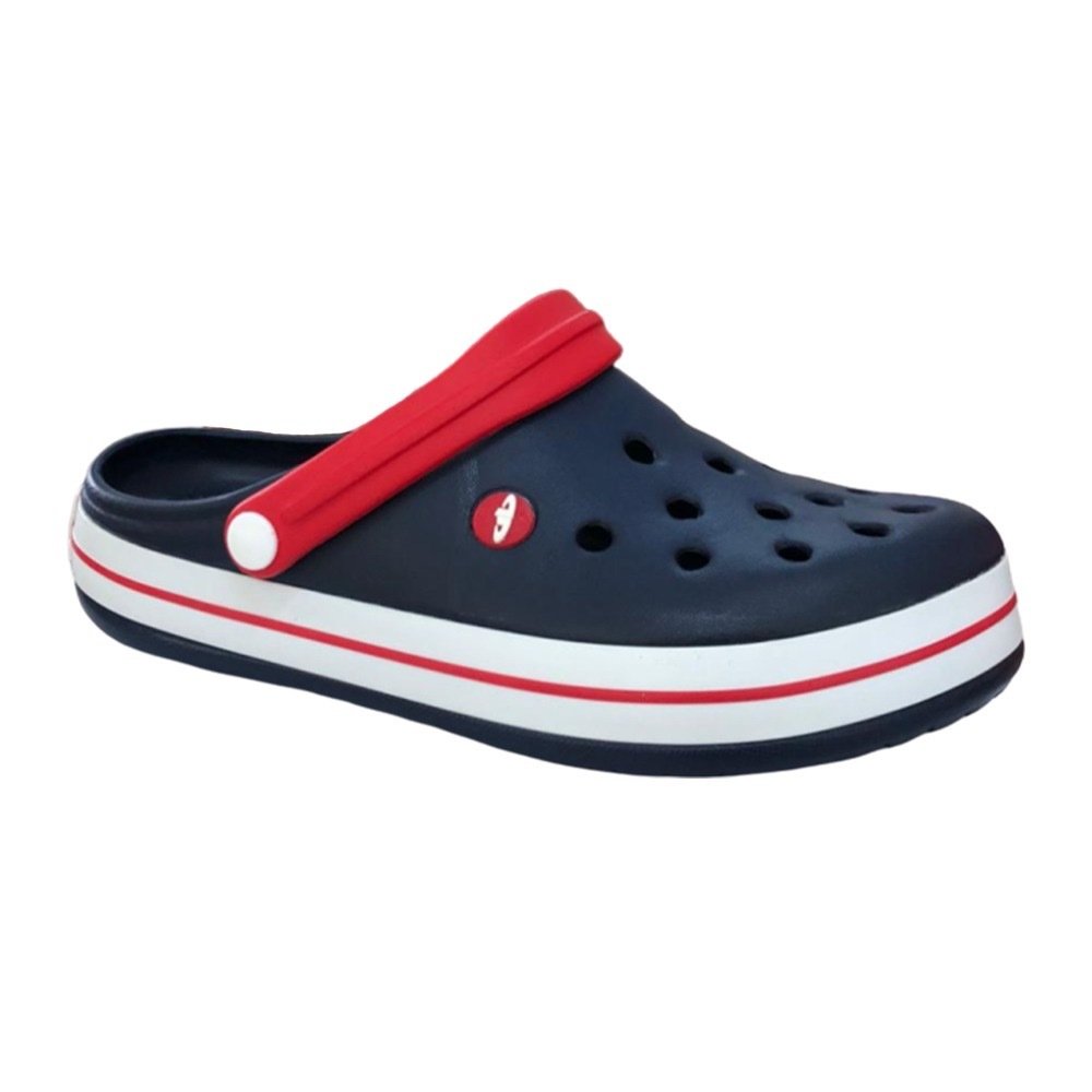 Akınal Bella E195 Lacivert Erkek Hastane Sabo Sandalet Terlik