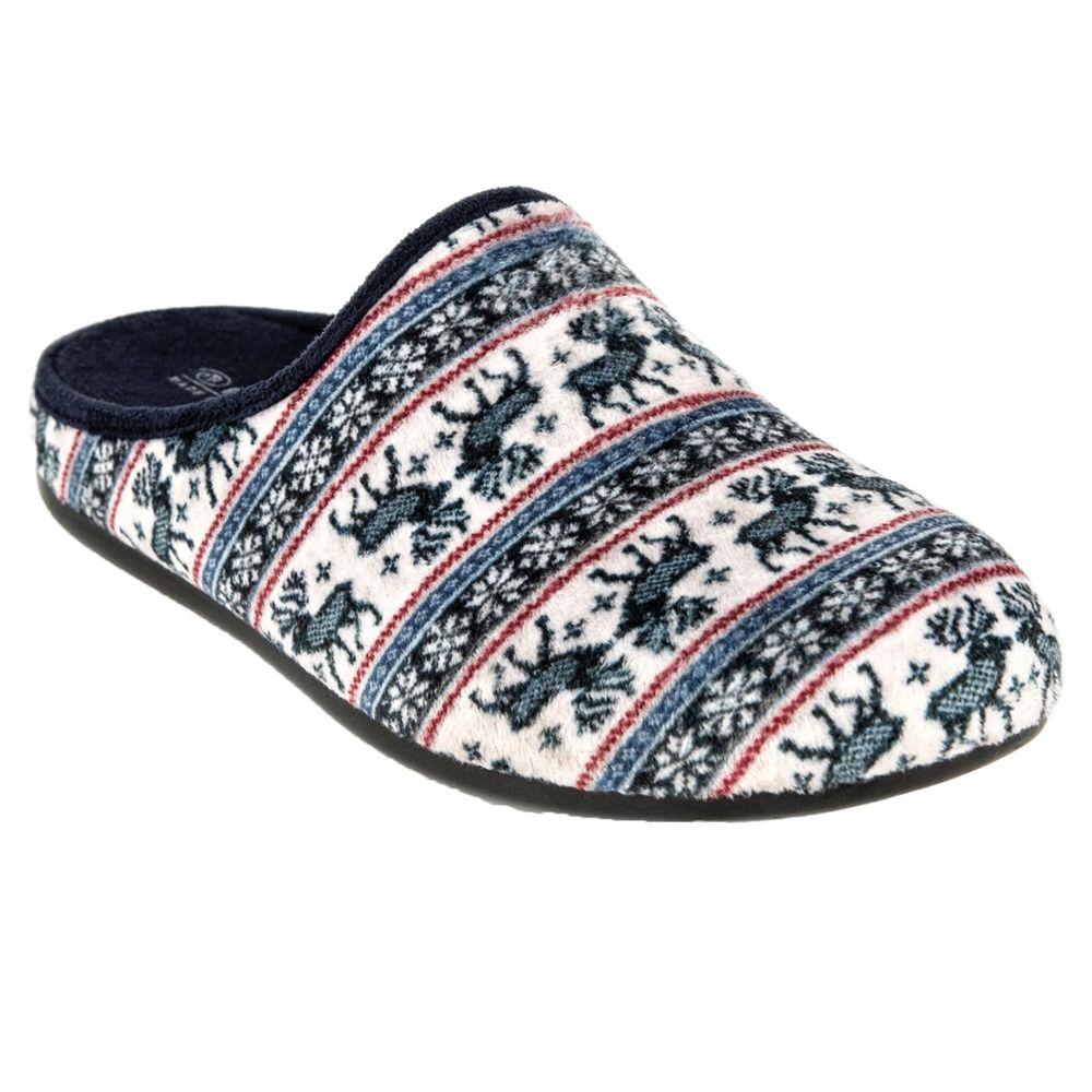 Muya 32909 Papilio Lacivert Kadın Ev İçi Terlik