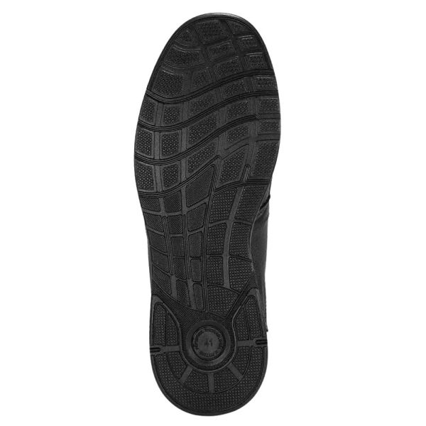 Forelli 32605-H Broks Siyah Erkek Comfort Deri Kemik Ayakkabısı