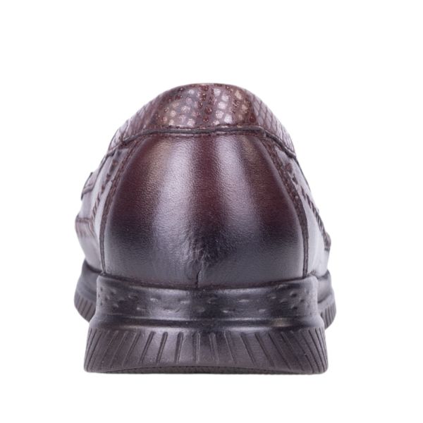 Forelli 29423 Laden-G Kahve Kadın Comfort Deri Ayakkabı