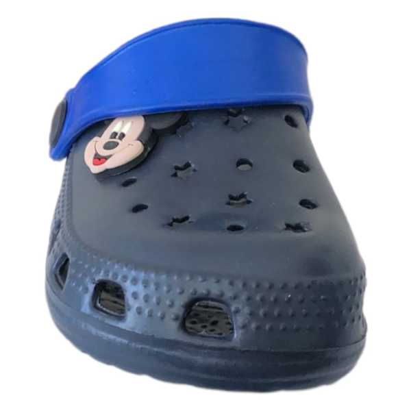 Lacivert Çocuk Mickey Mouse Plaj Terlik Sandalet