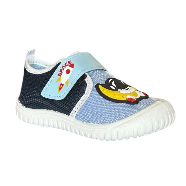 Gezer 3410.00 Mavi/Lacivert Çocuk Kreş Yazlık Ev Ayakkabısı