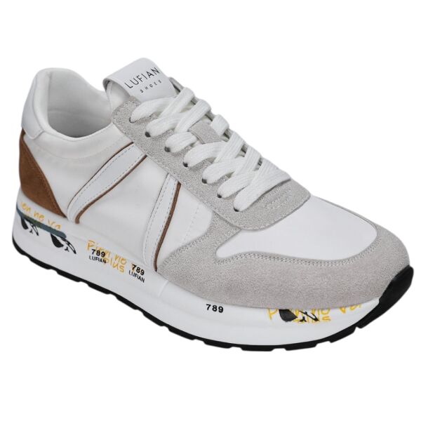 Lufian Rex Beyaz Erkek Sneaker