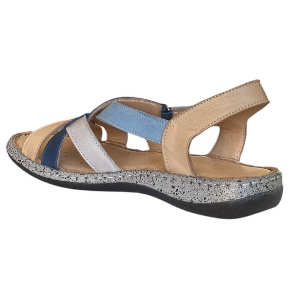 Cex 25Y NBL10 Taba Kadın Hakiki Deri Günlük Sandalet