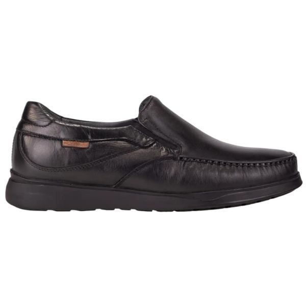 Forelli 35301-H Meyan Siyah Erkek Comfort Deri Ayakkabı