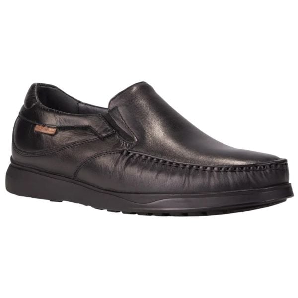 Forelli 35301-H Meyan Siyah Erkek Comfort Deri Ayakkabı