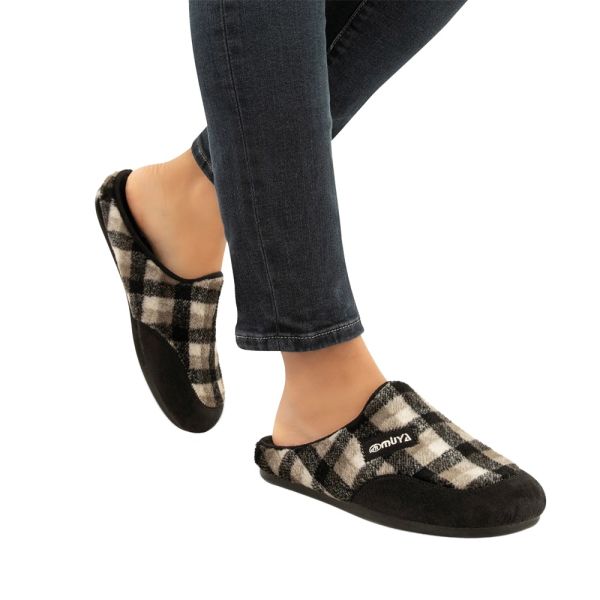 Muya 31801 Tauri Siyah Erkek Ev İçi Terlik