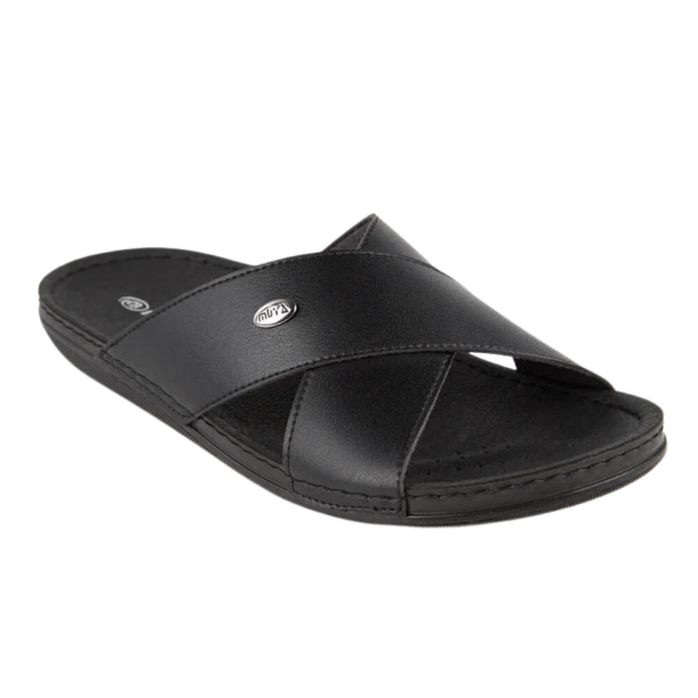 Muya 31428 Python Siyah Erkek Günlük Terlik