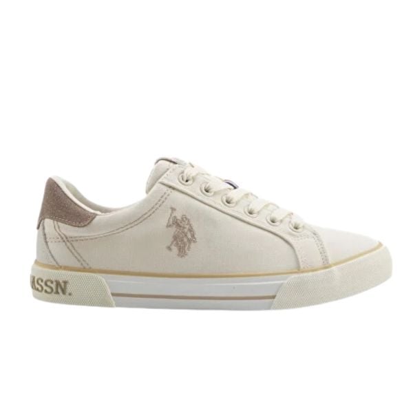U.S Polo Assn Rachel 5FX Bej Kadın Sneaker